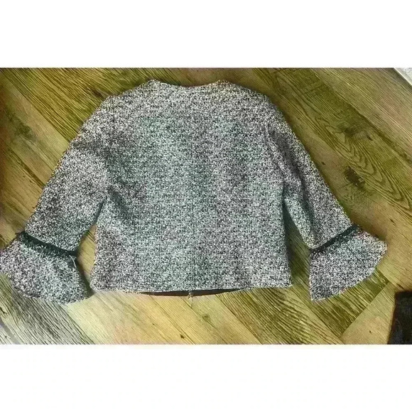 Tahari arthur levine tweed colorful blazer - Picture 2 of 3
